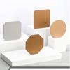 Waterproof Square/round/hexagon Coaster Heat Resistant Insulation Mat Mug Pad Cup Mat  Tableware