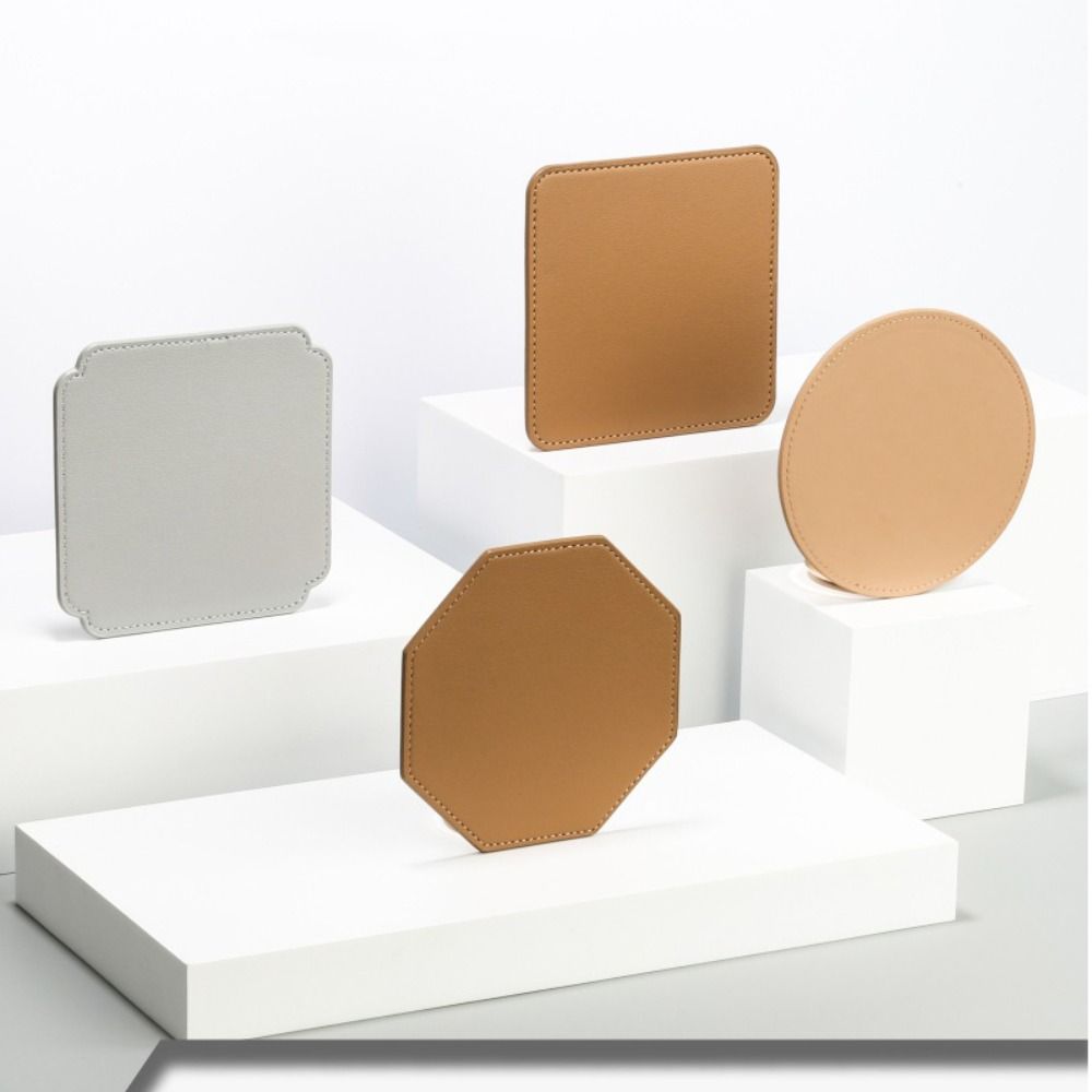Waterproof Square/round/hexagon Coaster Heat Resistant Insulation Mat Mug Pad Cup Mat Tableware