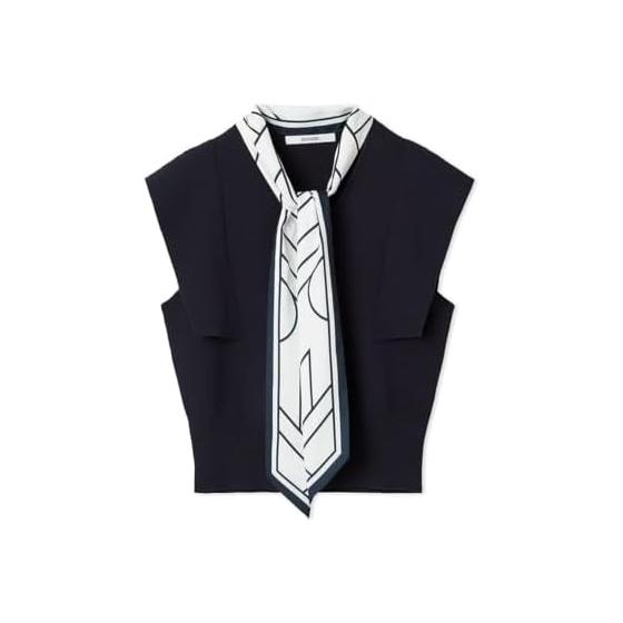 SNIDEL Sus Tie Set Sleeveless Knit Pullover SWNT254046 Women s