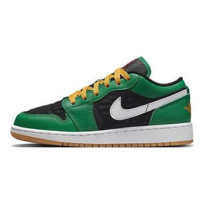 Zapatillas Niños Air 1 Low SE GS Navidad Verde Malaquita Negro DQ8421-300