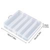 Double Layer Transparents Fishing Baits Organizers with Durability Plastic Construction for Lures Storage