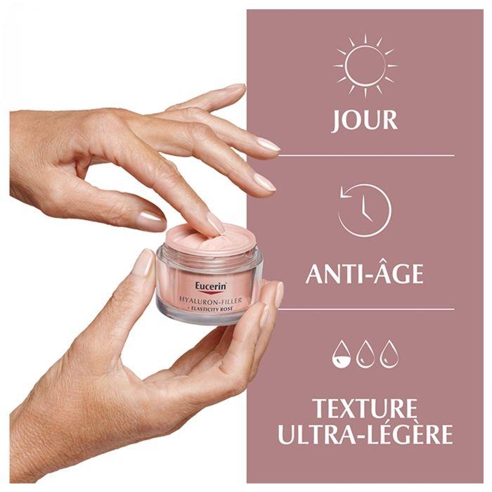 Soin de jour - Eucerin - Hyaluron-Filler + Elasticity - SPF 30 - 50ml - Hypoallergénique
