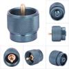 Camping Stove Adapter, Hiking Camp Gas Converter Charging Adapter for Outdoor Backpack