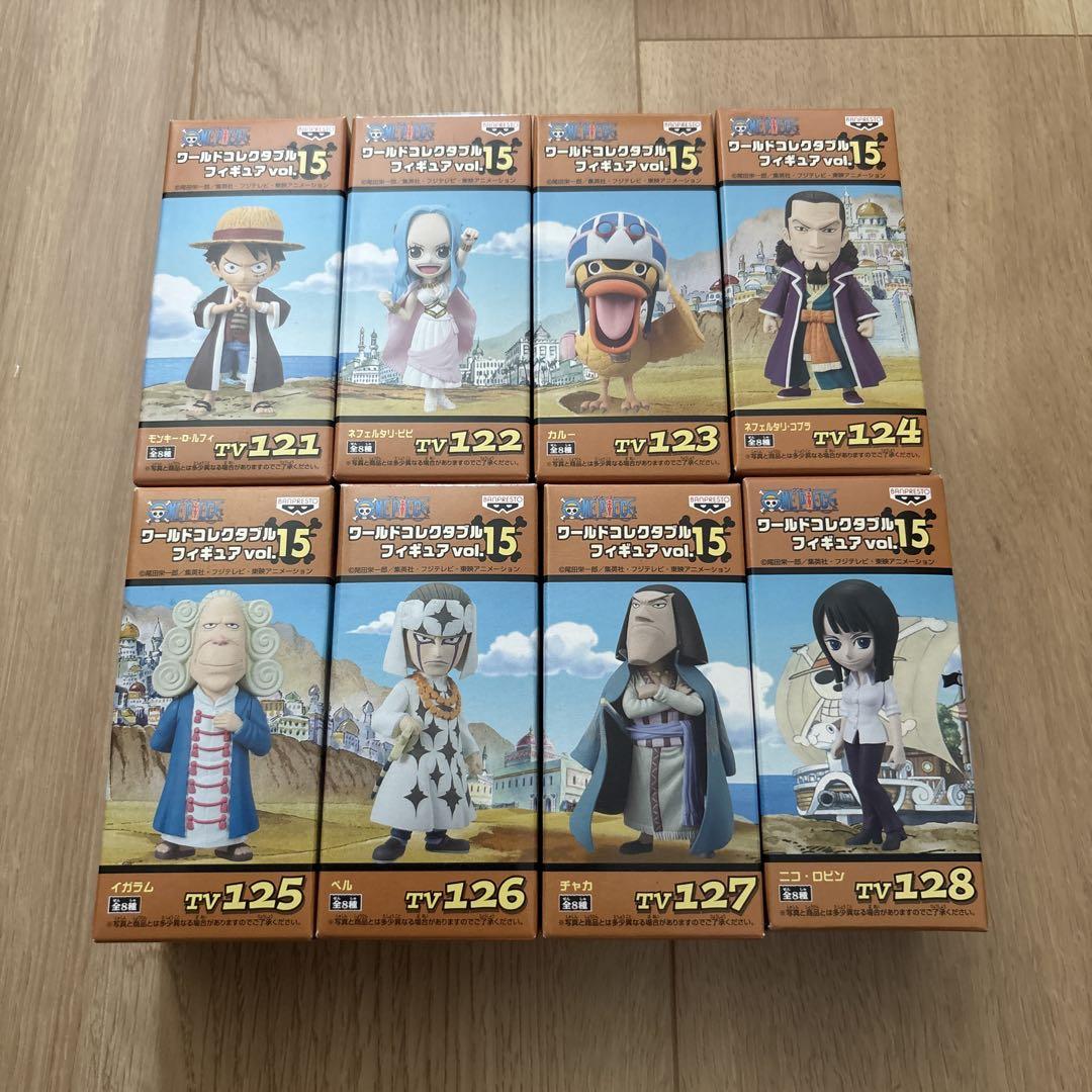 

[USED] One Piece World Collectible Figures Vol.15 All 8 types