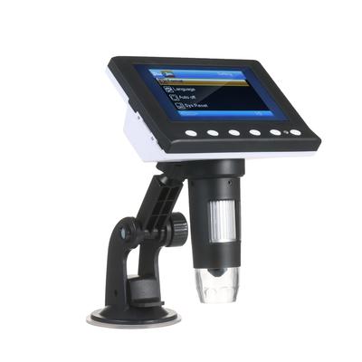 Microscopio digitale KKmoon Video microscopio portatile con ingrandimento 1000X da 4,3 pollici Microscopio LCD