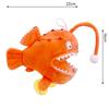 Monkfish Slippers Plush Toy Soft Realistic Lantern Fish Plush Toy Lophiiformes Ocean Animal Doll Birthday Gift For Kids