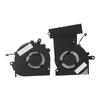 2pcs 4pin CPU Cooling Fan Computer Case Cooler Ventilator Fit for HP OMEN 15‑ce 17‑an