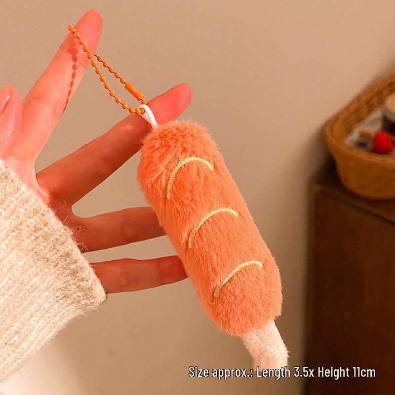 Cute Plush Doll Pendant Keychain for Customer Appreciation and Event Gifts