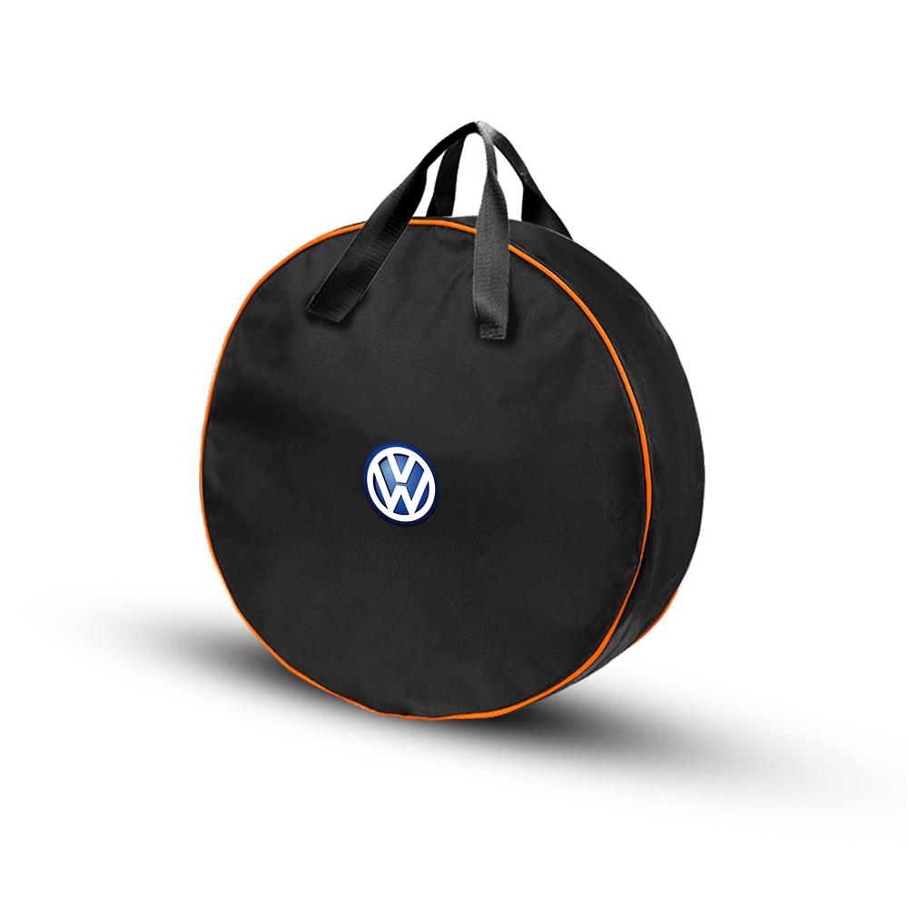 Car Charge Cable Storage Box Charging Gun Organiser Bag for Volkswagen VW Rline Golf 6 7 GTD Touareg 4 Motion Passat Polo Jetta Zk6