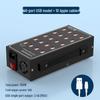 High-Power USB Multi-Port Charging Station - Desktop Mobile Charger & Power Strip