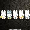 Kawaii Miffy Rabbit Car Stickers Cartoon And Cute Decoration Electric Body Bicycle Sun Protection Creative Decals