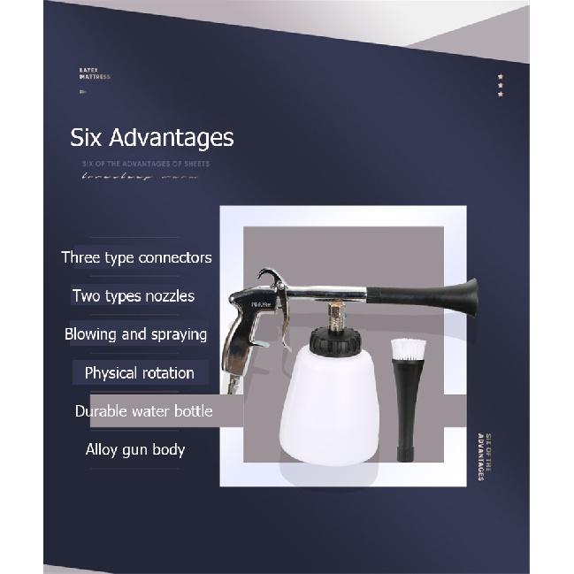 Auto Vodní Pistole Pistole na chemické čištění Automobily Příslušenství k hloubkovému čištění Čisticí nástroj Tornado Styling Vysokotlaká myčka