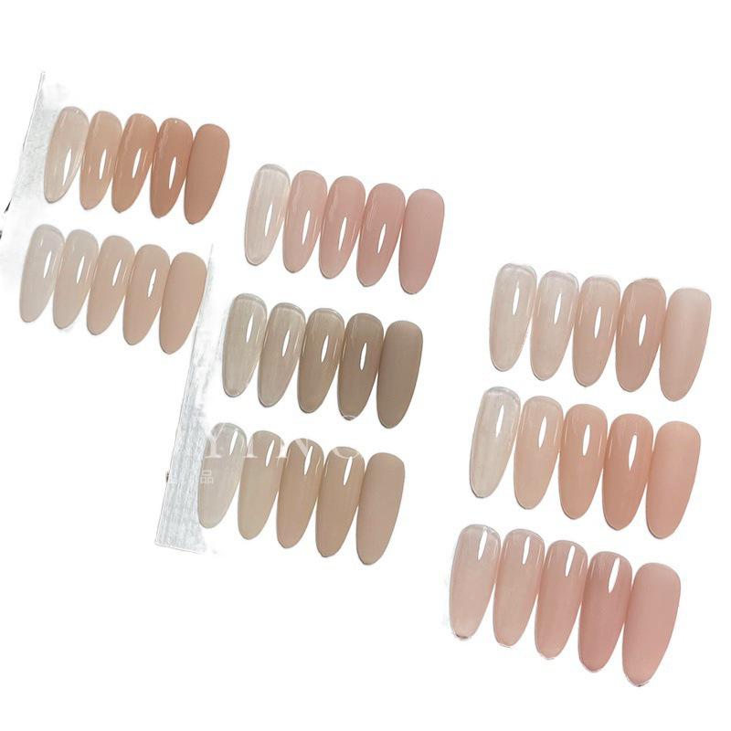 Xiao Ying Nail Art - Big White Jar Nude Translucent Gel Polish Collection