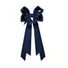 New Matte Bow Hair Clip with Long Ribbon Streamers – Hot-Selling Girls' Hair Accessory