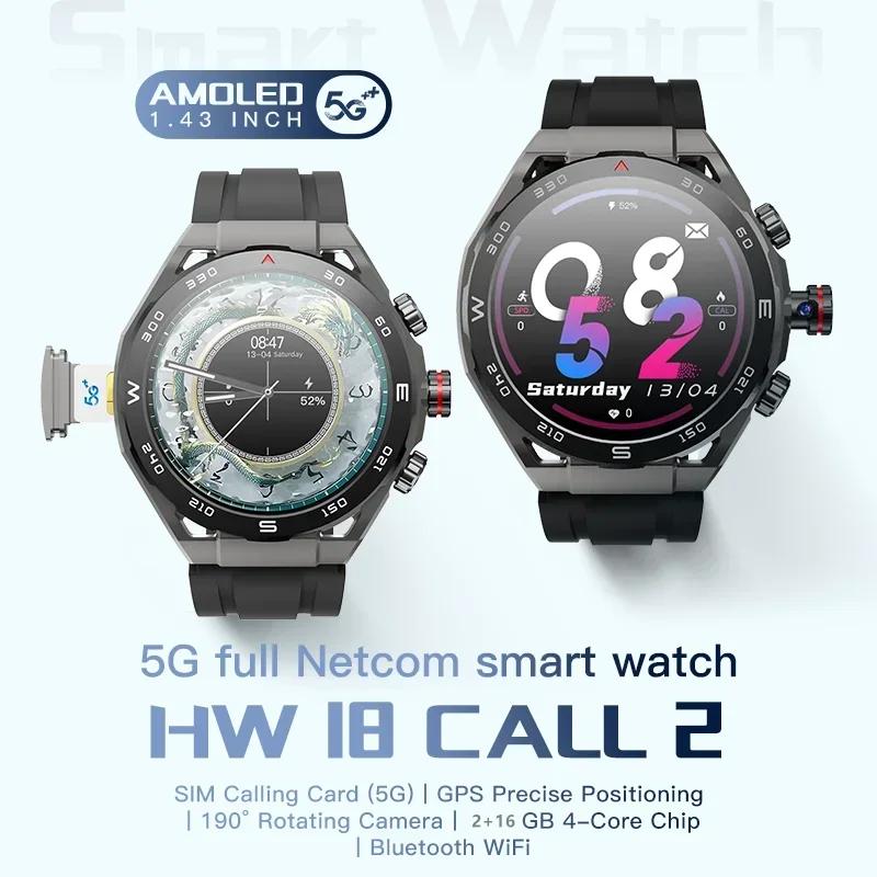VP900 Smart Watch 4G SIM Card GPS Navigation Waterproof Fitness Camera Video Call  AMOLED HD Screen Large Capacity for Men Women SmartWatch