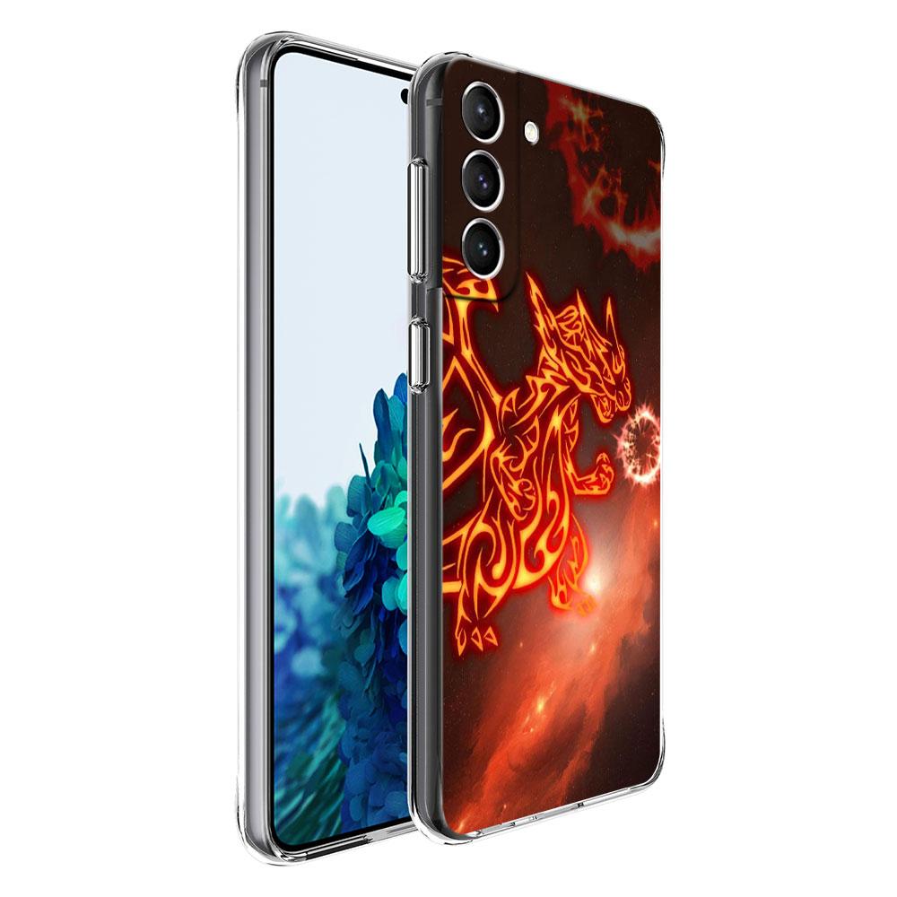 Clear Case For Samsung Galaxy S22 S20 FE S21 S10 S9 Plus Note 20 Ultra 10 Lite Transparent Phone Shell Anime Pokemon Japan