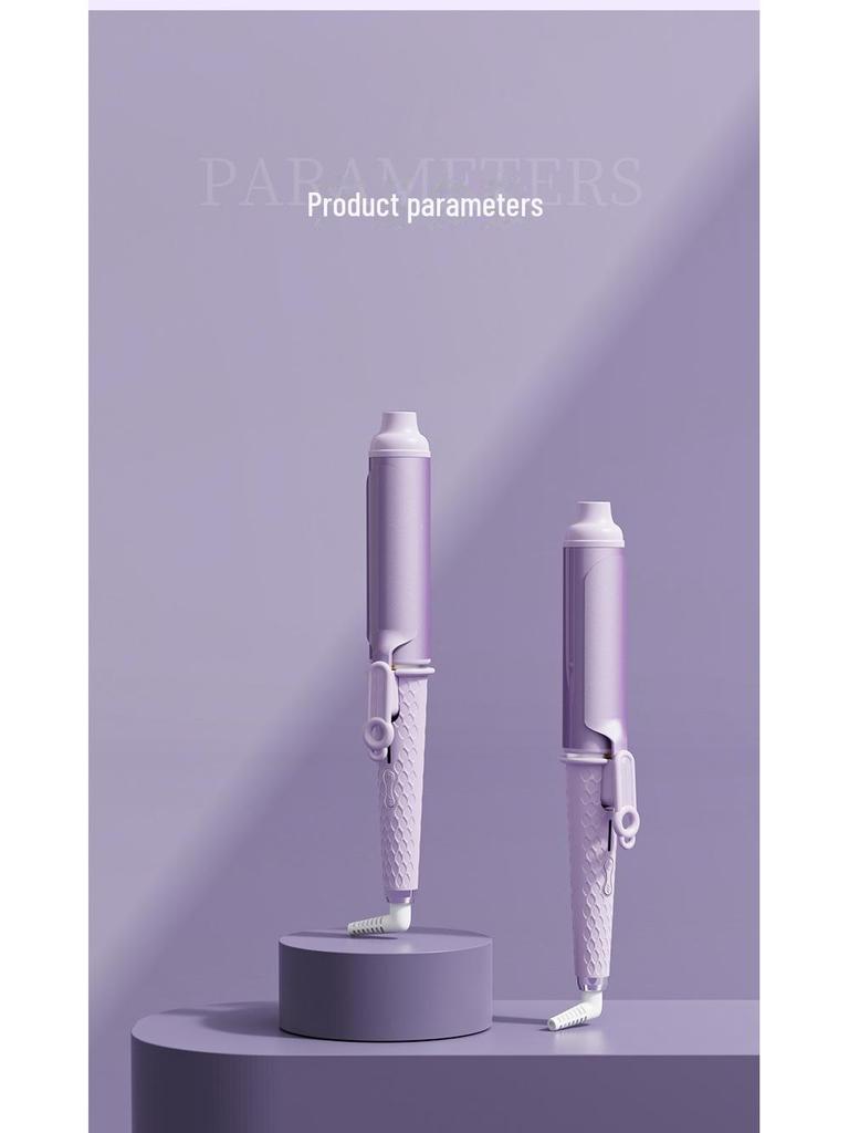 Dual-Use 40mm Curling Iron with Negative Ions – Large Wave Perm, Dry & Wet, Hair-Friendly.