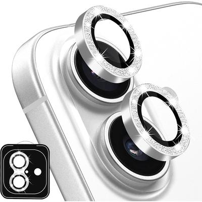 Bling Glitter Camera Lens Protector Cover for Iphone 16 Pro Max 15 Plus 14 13 Mini 12 11 Iphone16 16Plus 16Pro 15Plus Protection Phone Accessories