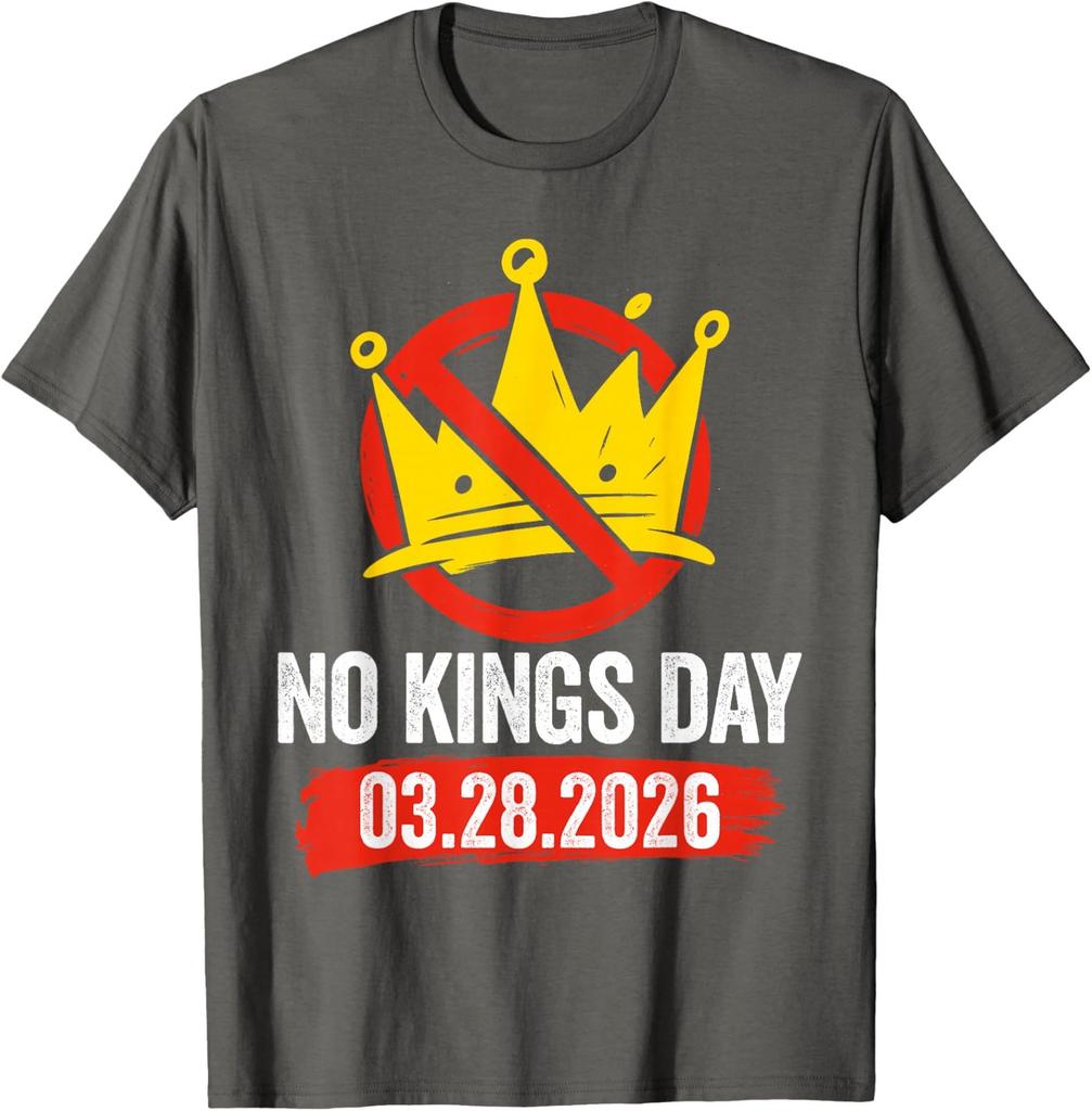 Retro Patriotic No Kings March 28 2026 American Unisex T-Shirt