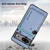 For Google Pixel 7a 5G Carbon Fiber Texture Drop-proof Case Detachable Magnetic Card Holder PC+TPU+PU Leather Protective Cover