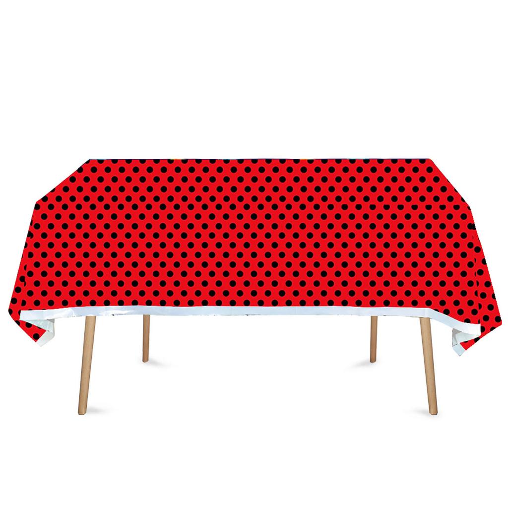 Ladybug Party Supplies Disposable Cutlery Paper Plates Paper Cups Paper Towels Girl Birthday Party Decoration