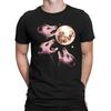 Three Possums Howling At Moon Funny Opossum Retro Mens Womens T-Shirts Top #6ED