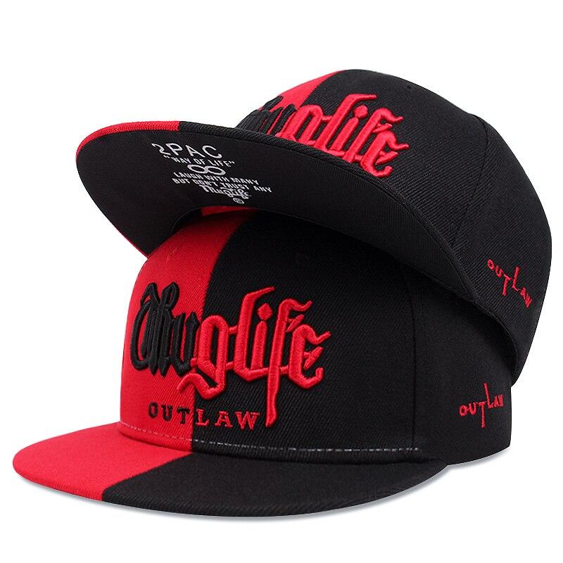 Cross Border Color Blocked Letter Embroidered Baseball Cap, European And American Casual Duckbill Cap,  Flat And Tre