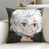 anime World Trigger Cushion Cover Soft  EasyWash Pillow Case  Versatile for Couch Bed Travel and Office