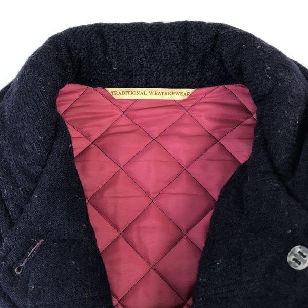 Traditional Weatherwear Short Quilted Coat Women’s XS Navy Mackintosh Japan(USED)