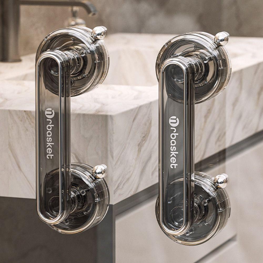 Waterproof Suction Cup Door Handle Anti-slip Glass Door Handrail Sliding Door Handle Bathroom