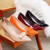 Women's Spring/Autumn Wedge Heel Stilettos - Chic Bow-Accent Versatile Pumps