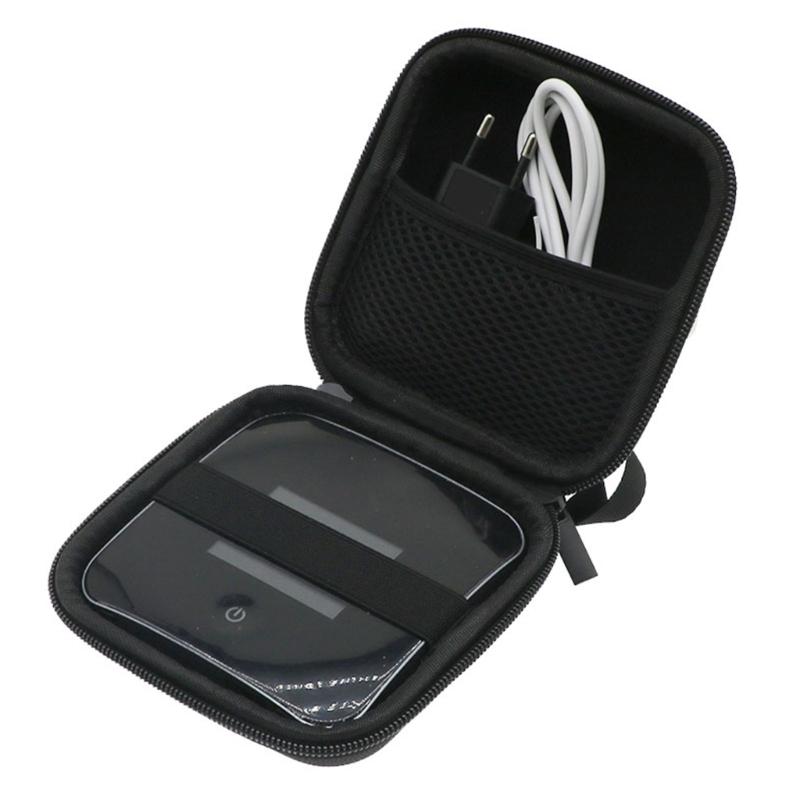 Hard Case Mobile Hotspots Storage Bag Travel Routers Storage Bag Protective Carrying Case Easy to Carry for Rounter  M6