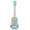 Ukulele Guitar Toys Plastic Ukuleles Musical Instrument Toy with 4 Strings for KidsBlue