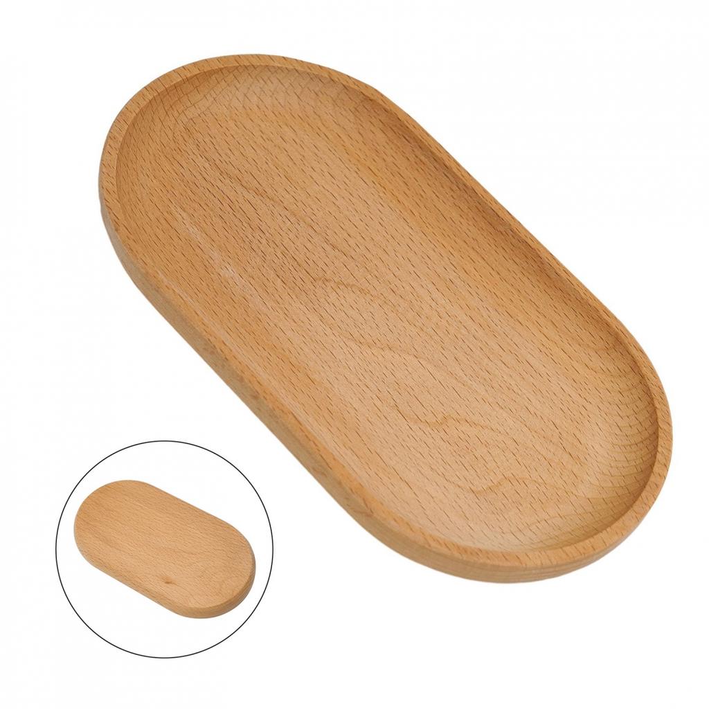 Paint-free Dessert Plate Round Snack Dried Fruit Plate