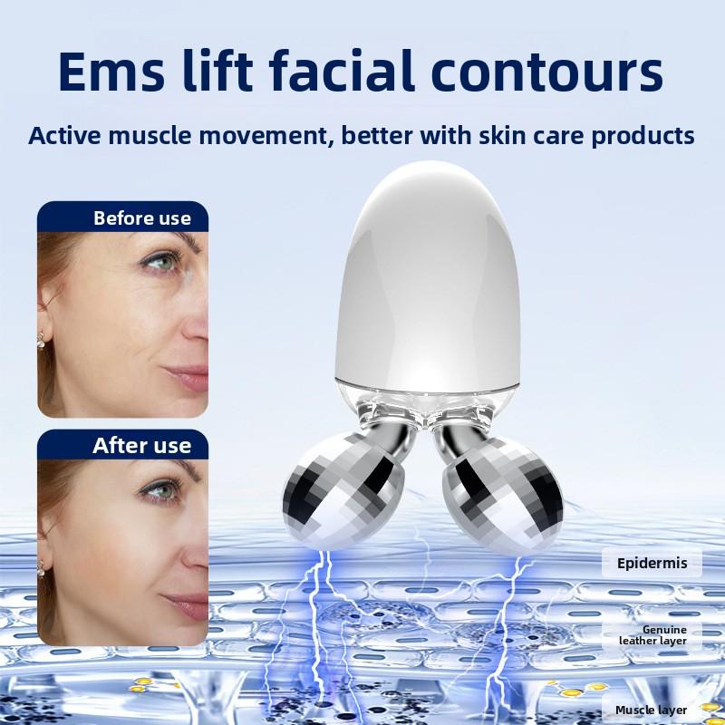 Roller Massager Home Facial Beauty Instrument Micro Current Beauty Instrument Face Lift Latin America Neck Instrument New