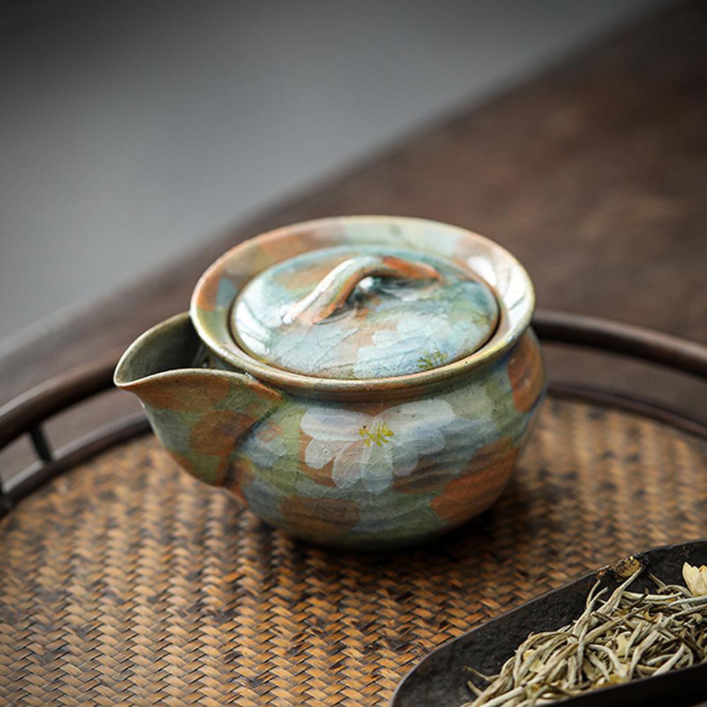 Ceramic Tea Set Elegant Handcrafted Ceramic Teapot Present For Friends Family China Mainland