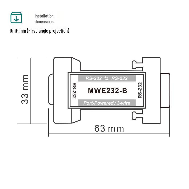 Maiwei RS232 Serial Port Optoisolator Extender