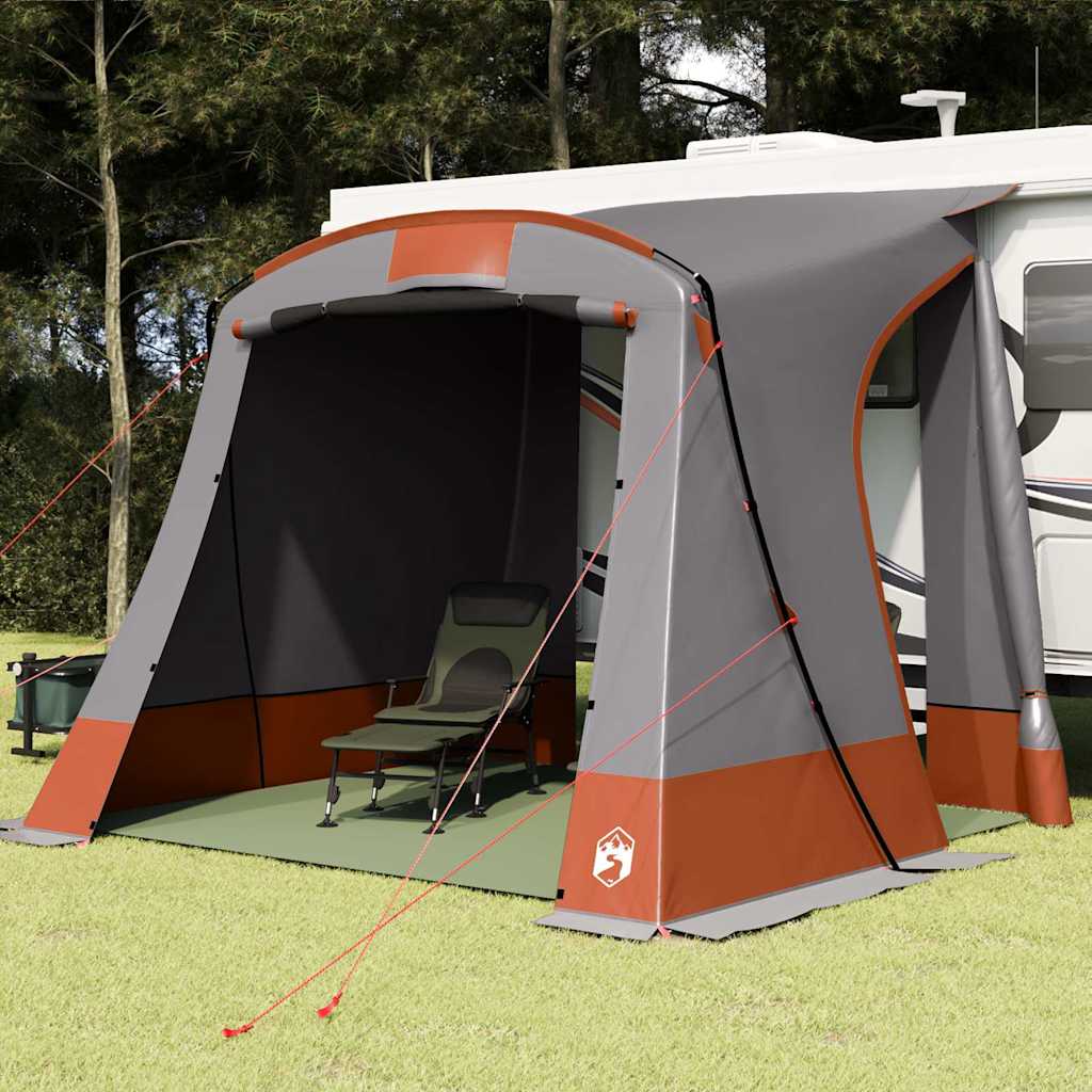 Tailgate Tent for Vehicles 285 X 255 X 245 Cm Gray and Orange