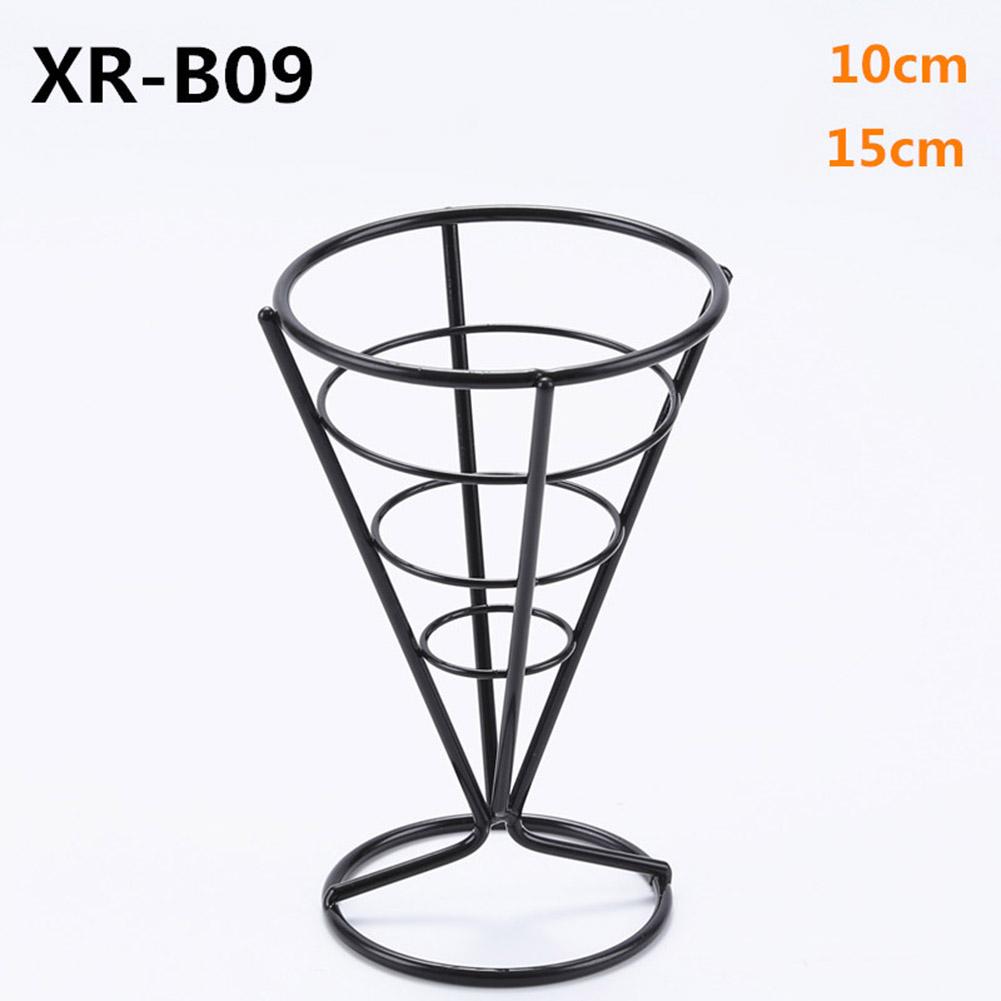 Chip Stand Holder French Fries Rack Cone Basket Restaurant Basket Snack Bracket