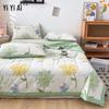 Yiyiai 100% Cotton Quilted Summer Comforter