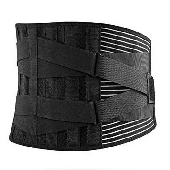 

Unisex Elastic Compression Waist Trainer and Back Support Belt M (Waist 75-95 cm) чёрный
