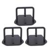 Exercise Band Wall Anchor Space Saving L Shaped Opening Metal Wall Mount Workout Anchor for Home Gym