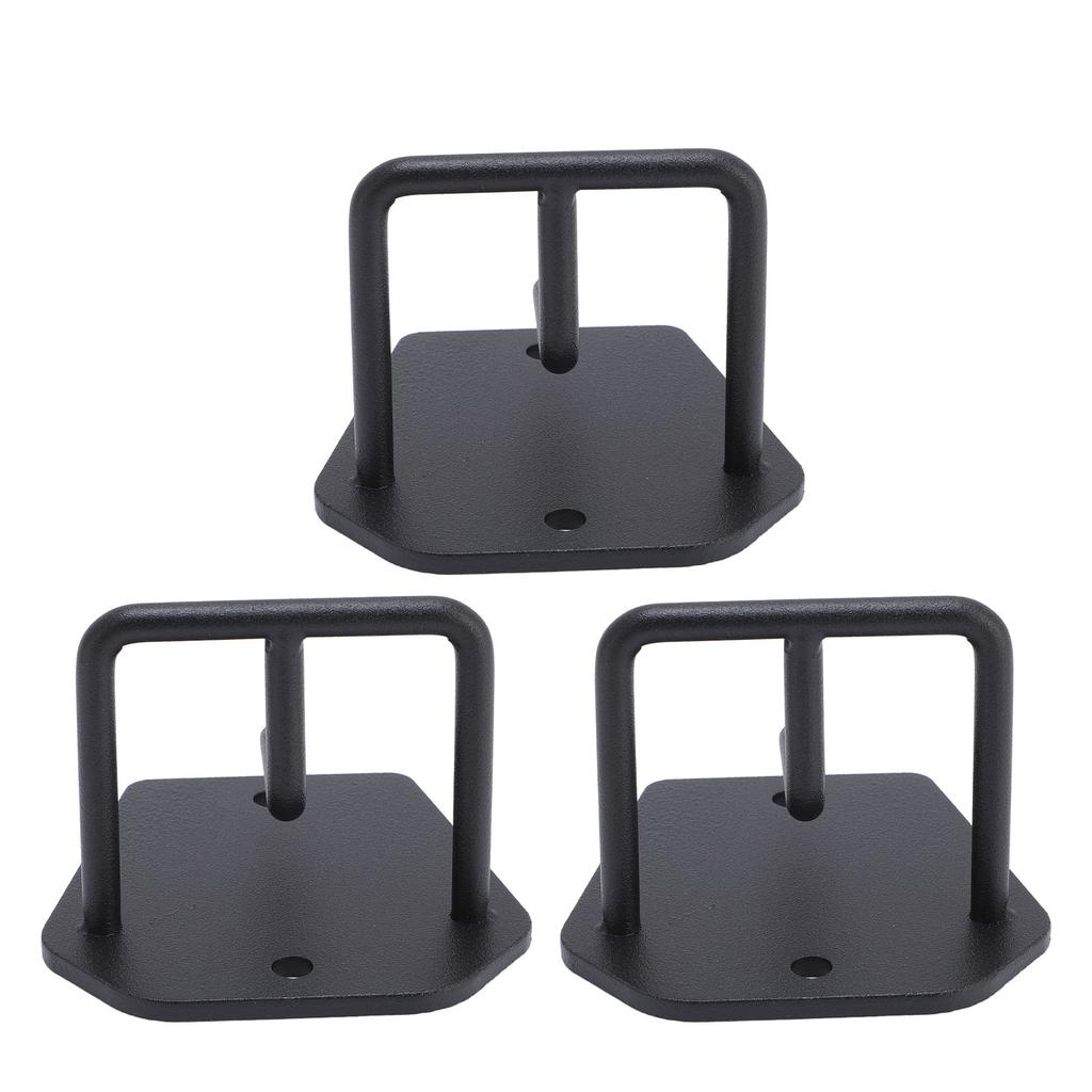 Exercise Band Wall Anchor Space Saving L Shaped Opening Metal Wall Mount Workout Anchor for Home Gym