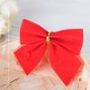 12pcs Bowknot Xmas Tree Ornament Bow Hanging Decoration Christmas Gift DIY Decor Gold Silver Red