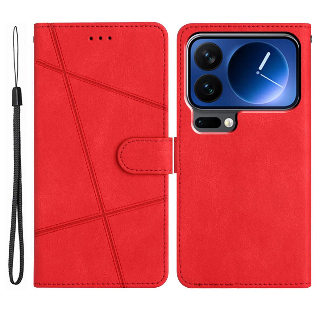 For Xiaomi 17 Pro Max Case Crazy Horse Texture PU Leather Wallet Stand Phone Cover