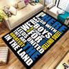 Leeds United F.C Carpet Rug for Living Room Bedroom Home Sofa Decoration,Kids play Non-slip Floor Mat
