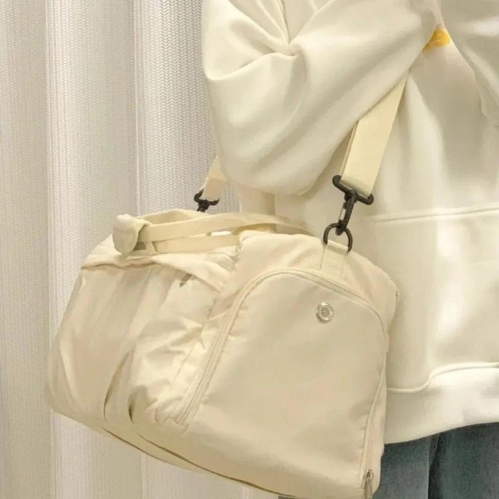 Crossbody Tréninková Sportovní Plavecká Fitness Taška pro Ženy Separace Suchého a Mokrého Velká Kapacita Kabelka Cestovní Taška Cross Taška