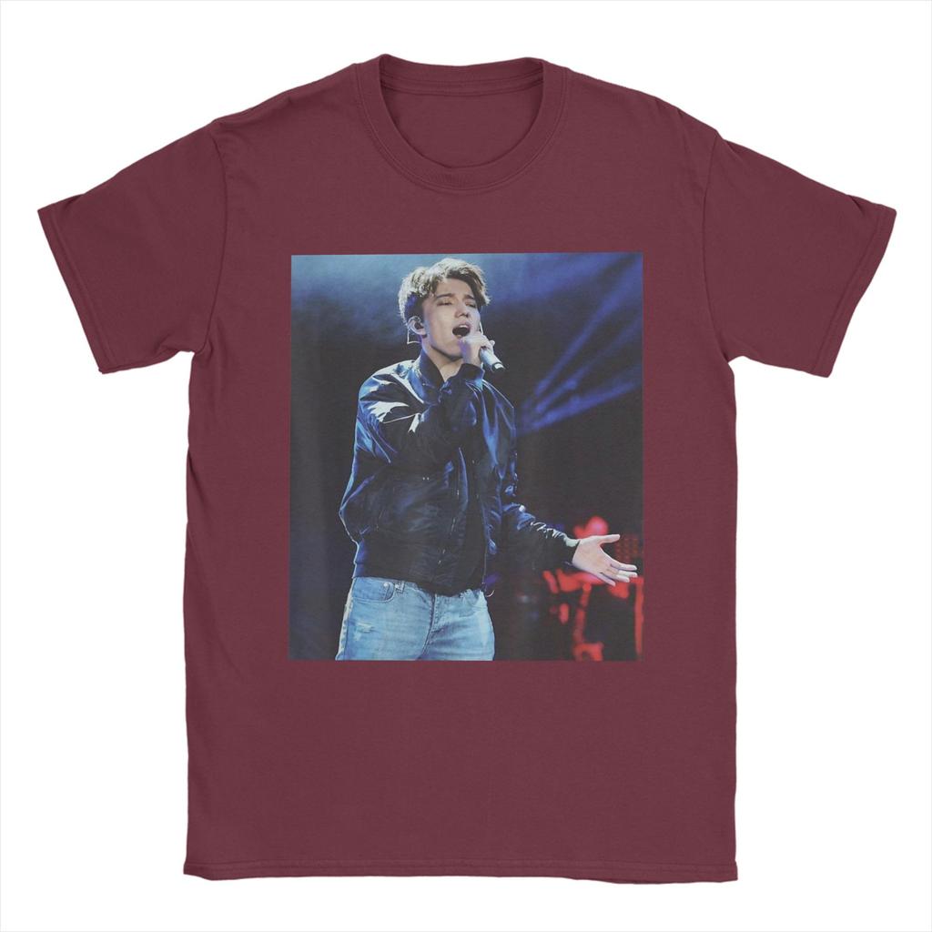 Men's My Favorite Dimash Dear Dears Forever Music Art T Shirt   Clothing Short Sleeve Round Collar Tee Shirt Big Size T-Shirt