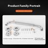 Stainless Steel Bathroom Safety Handrails , Sturdy Construction, Durable Handrail, Support Rail