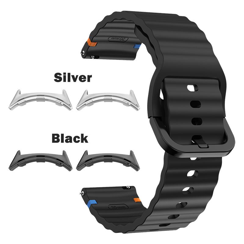 22mm Watch Band for Google Pixel Watch 4/3 41mm 45mm Soft Silicone Wristband Compatible with Google Pixel Watch 2 1 WATCH-Correa